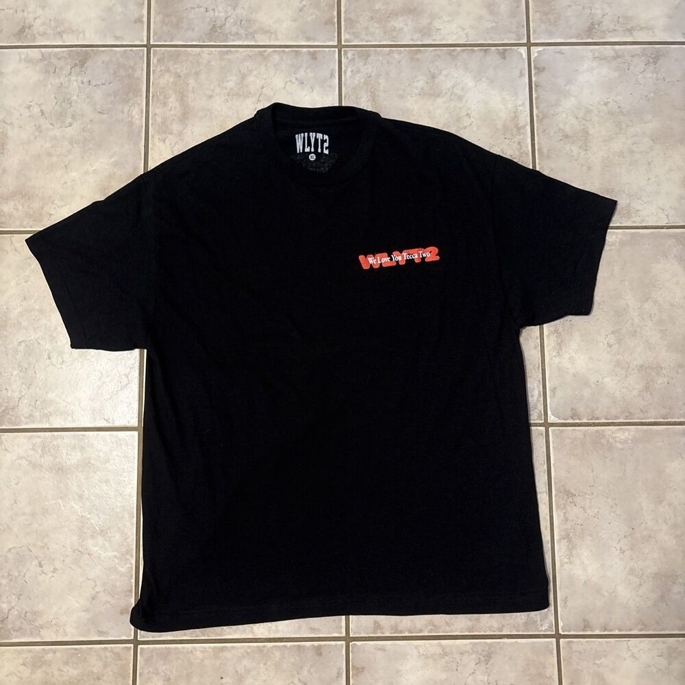 Lil Tecca We Love You Tecca 2 Album Tracklist Shirt WLYT2 Black Graphic Tee XL